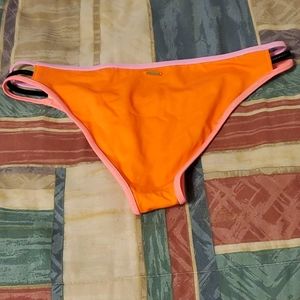 Like new!  Victoria's Secret bikini bottoms.. Med..."Strappy Cheeky"